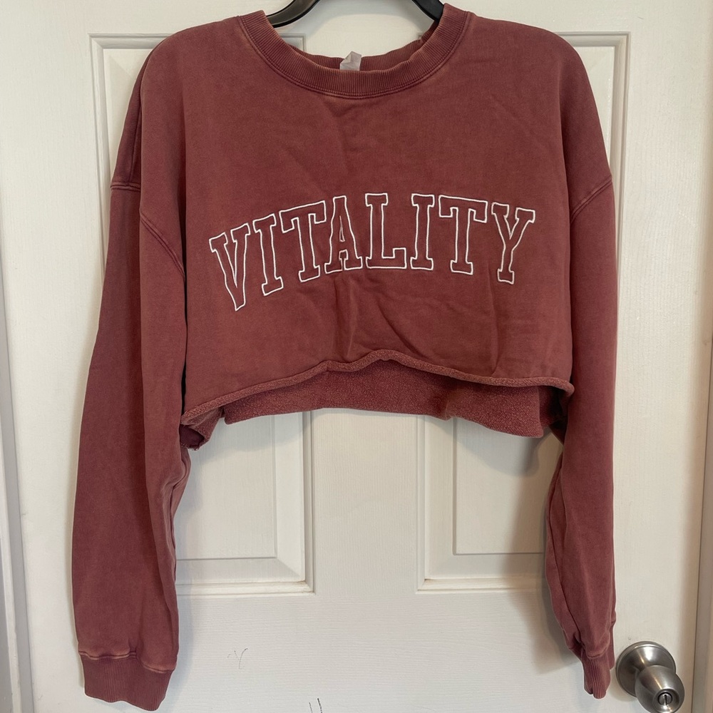 Vitality Crop Sweatshirt